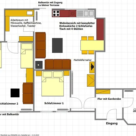 Modern Cozy Calm Near Bremen Appartamento Hambergen